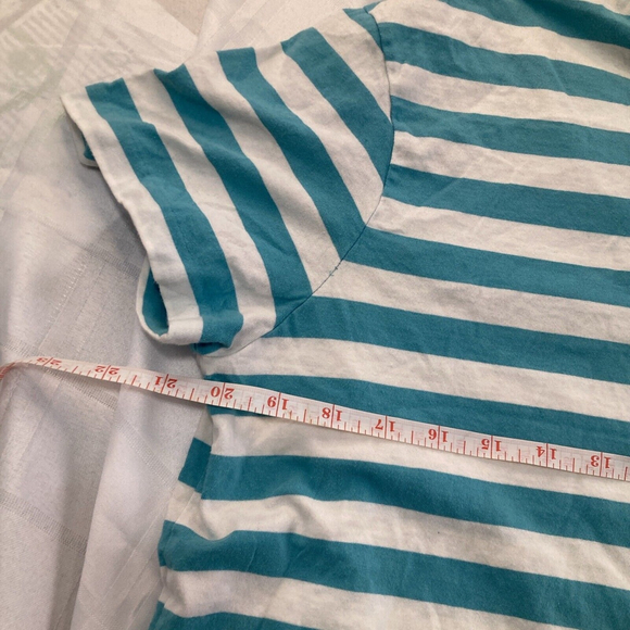 Polo Youth Ralph Lauren Stripped T-shirt Size Large Tees Short Sleeve Slim Fit - Picture 5 of 10